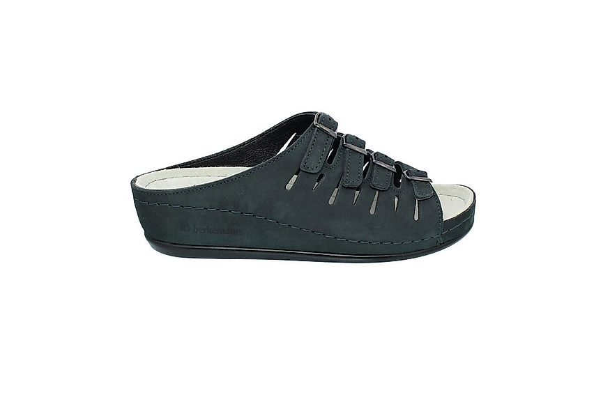 BERKEMANN Berkemann Berkina HASSEL Pantolette, Nubuk, blau, 0737-320 Pantol günstig online kaufen