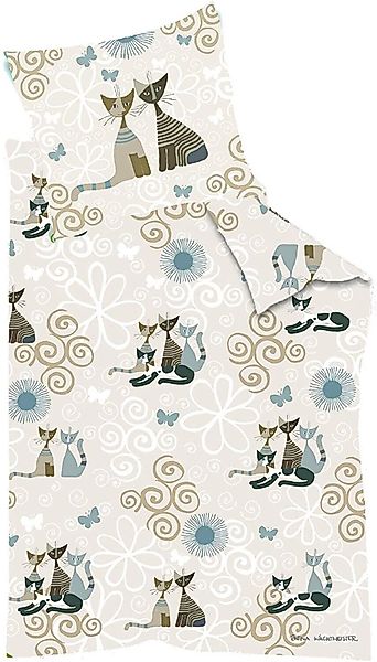Rosina Wachtmeister Bettwäsche Pussycat, Baumwolle, 2 günstig online kaufen