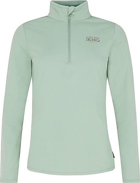 Protest Rollkragenpullover PRTLUNAR 1/4 zip active top Green Baygreen günstig online kaufen