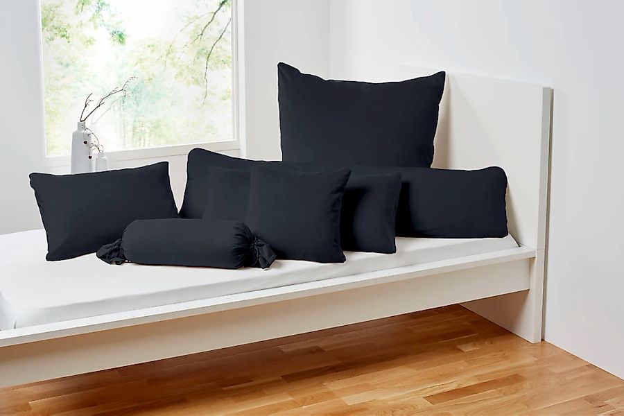 Primera Kissenbezug »Primera Mako-Feinjersey Kissenbezug im Doppelpack« In günstig online kaufen