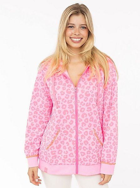 Zwillingsherz Kapuzensweatjacke "Soft Leo" Mini-Me, mit Leo Muster, Zipper günstig online kaufen