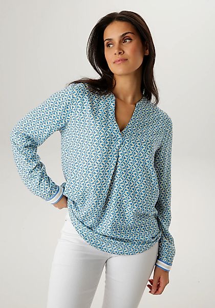 Aniston SELECTED Schlupfbluse mit modischer Kettenmusterung- NEUE KOLLEKTIO günstig online kaufen