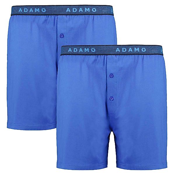 ADAMO Doppelpack Boxershorts mit Elasthan Farbe blau Größe: 18 günstig online kaufen