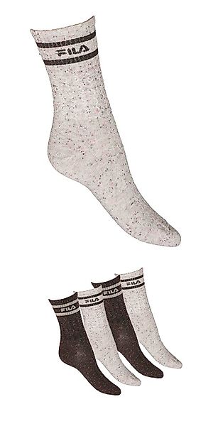 Fila Freizeitsocken WOMAN LIFESTYLE NORMAL BUTTONED SOCKS (4-Paar) mit modi günstig online kaufen