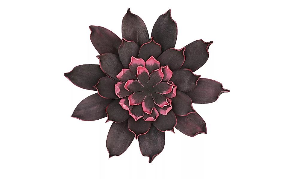 Soft Flower Wanddekoration - rot - Kunststoff, Metall - 2 cm - Dekoration > günstig online kaufen