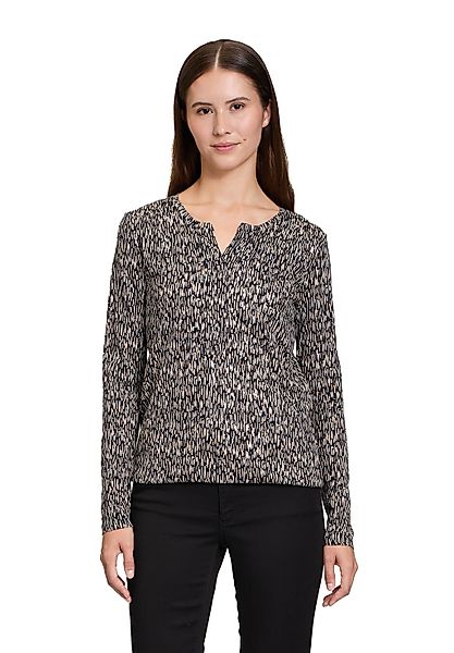 Betty&Co Kurzarmshirt "Betty & Co Damen Blusenshirt mit Gummizug", (1 tlg.) günstig online kaufen