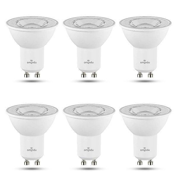 Amindu LED-Leuchtmittel, GU10, warmweiß oder kaltweiß, günstig online kaufen