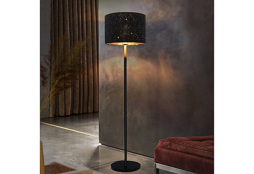 ZMH Stehlampe Modern Stehleuchte aus Stoff E27 Fassung Wohnzimmer, Hochwert günstig online kaufen