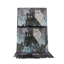 ZEBRO Modeschal Schal Cat günstig online kaufen
