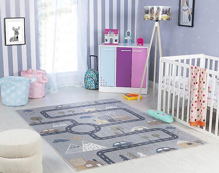 Livabliss Kinderteppich OSAKA, rechteckig, Höhe: 6 günstig online kaufen