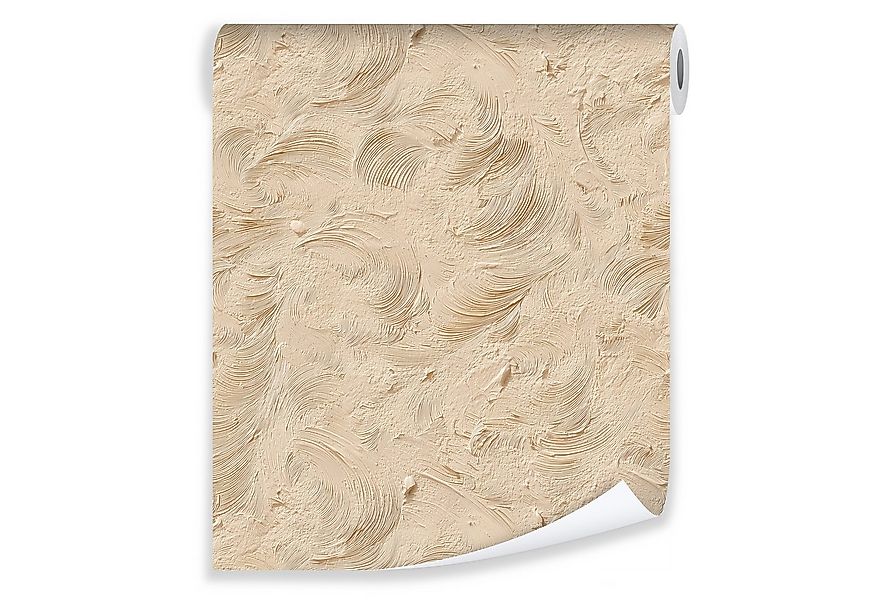 Wallarena Fototapete Textur Weiß Struktur Beige Wohnzimmer Schlafzimmer Tap günstig online kaufen