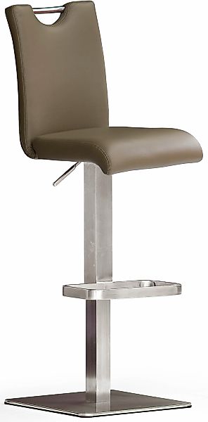 MCA furniture Bistrostuhl "BARBECOOL", mit Rückenlehne, Bodenplatte eckig, günstig online kaufen
