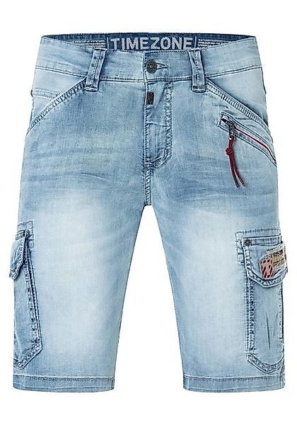 TIMEZONE Cargoshorts Kurzes Design Denim Mid Waist Regular RykerTZ Short günstig online kaufen