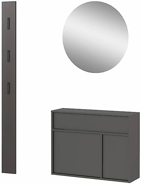 GERMANIA Garderoben-Set "GW-Ameca 2.0" 3 Stk. tlg. Garderoben-Set:Mehrzweck günstig online kaufen