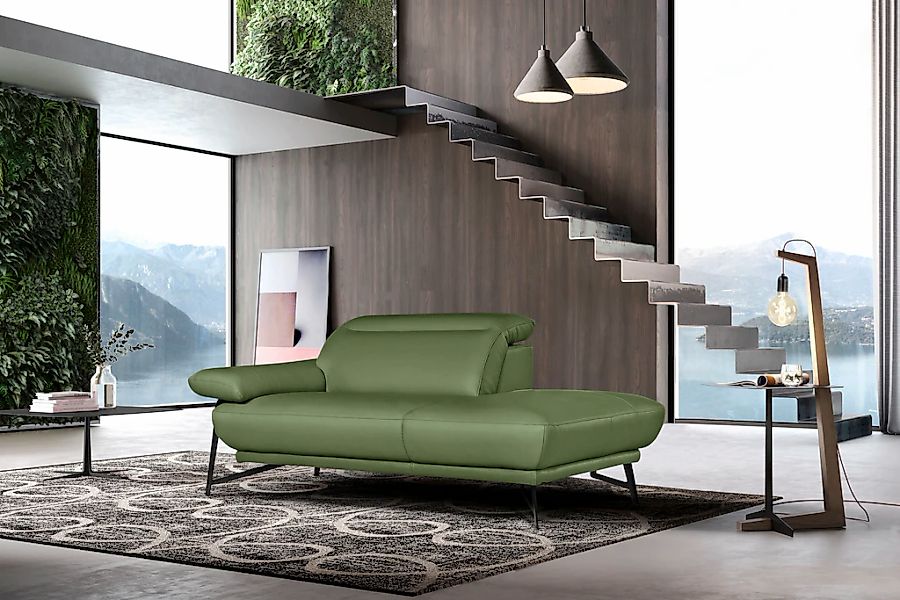 Egoitaliano Ottomane "Anais, erstklassiges Designsofa, Breite 179 cm, Fußfa günstig online kaufen