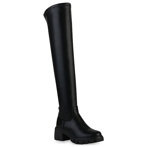 VAN HILL 838109 Overkneestiefel Damen Leicht günstig online kaufen