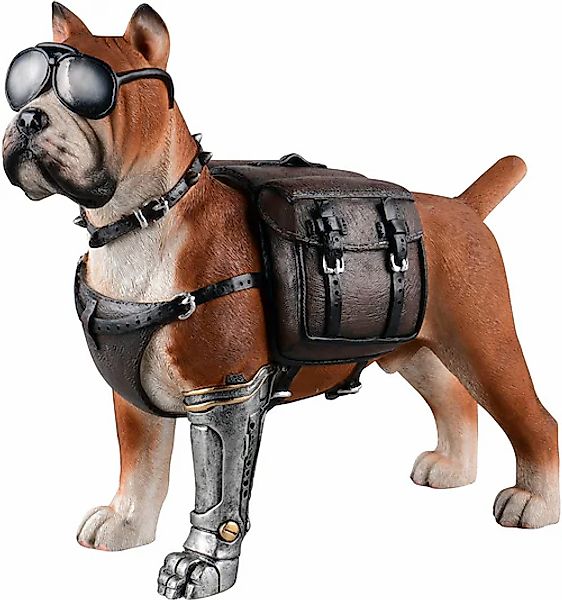 MIRRORS AND MORE Dekofigur »FRANKIE« Dekofigur im Steampunk Look günstig online kaufen