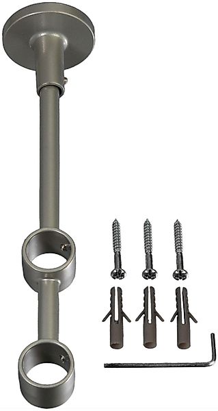 Liedeco Doppelträger, Gardinenstangen, (1-St), für Gardinenstangen günstig online kaufen