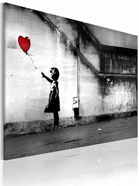 artgeist Wandbild Hoffnung (Banksy) mehrfarbig Gr. 60 x 40 günstig online kaufen