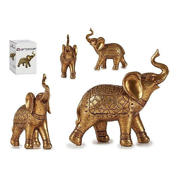 Deko-figur Elefant Harz (28 X 10,5 X 27,3 Cm) günstig online kaufen