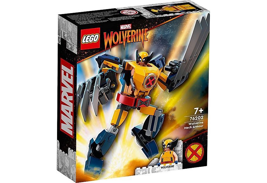 LEGO® LEGO® Marvel Super Heroes 76202 - Wolverine Mech Konstruktions-Spiels günstig online kaufen