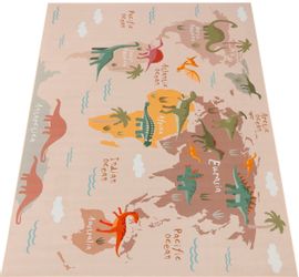 Paco Home Kinderteppich "Bino 583" rechteckig 4 mm Höhe Spielteppich, Motiv günstig online kaufen