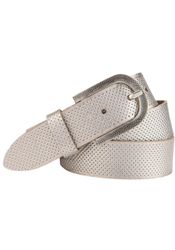 Silbergift Koppelgürtel Mit silberner Kopplschließe, Vollrindleder günstig online kaufen