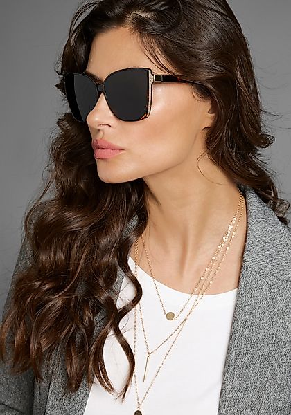 Laura Scott Sonnenbrille mit glitzernden und günstig online kaufen