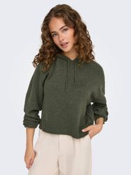 JDY Kapuzenpullover "JDYRUE LIFE L/S SHORT HOOD PUL KNT NOOS" günstig online kaufen
