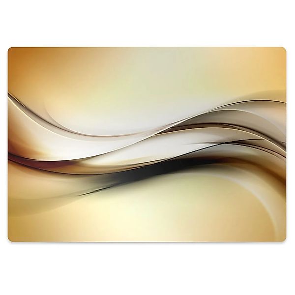 Tulup Bodenschutzmatte Beige Fußbodenschutzmatte 140x100 cm Grün Stuhlmatte günstig online kaufen