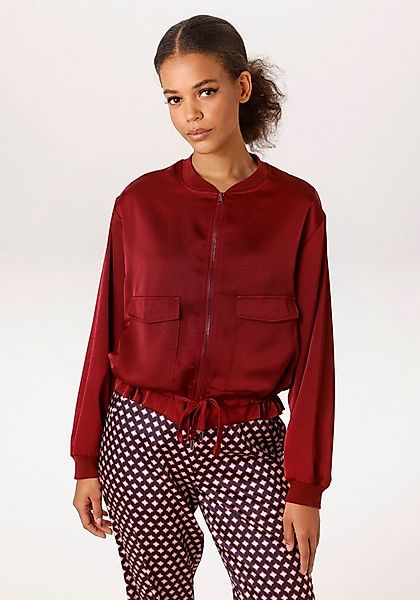 Aniston CASUAL Blouson mit Tunnelzug im Saum - NEUE KOLLEKTION günstig online kaufen