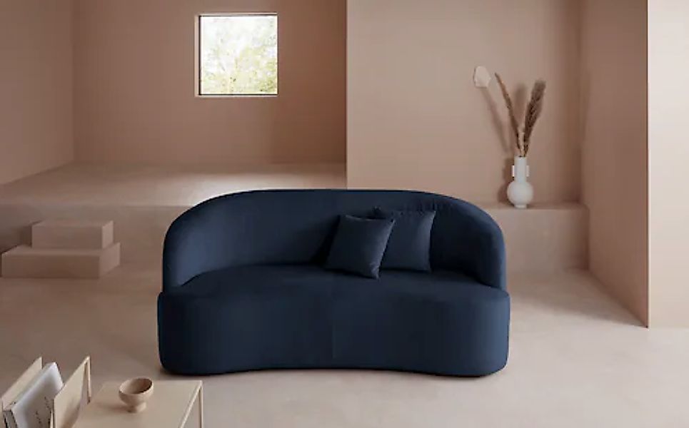 LeGer Home by Lena Gercke 3-Sitzer "Dilara" gerundete Rückenlehne und Front günstig online kaufen