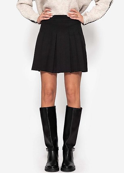 SASSYCLASSY Minirock Mini Rock mit Falten für Damen Moderner Rock mit struk günstig online kaufen