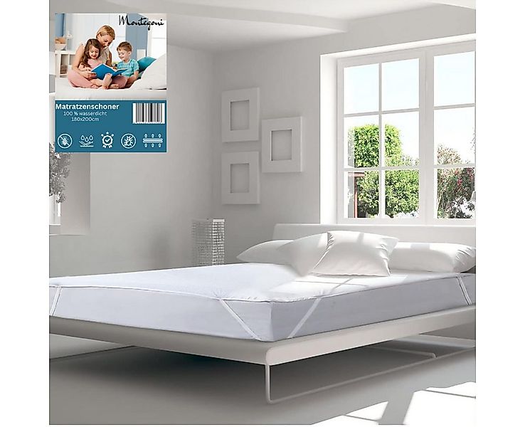 Matratzenschoner Matratzenauflage weiß – wasserfest, 90 x200 & 180 x 200 cm günstig online kaufen