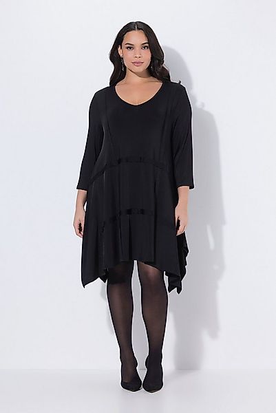 Ulla Popken Jerseykleid Slinky Kleid mit Zipfelsaum günstig online kaufen