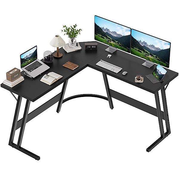 GUNJI Eckschreibtisch L-Form Spedition Schreibtisch Computer günstig online kaufen