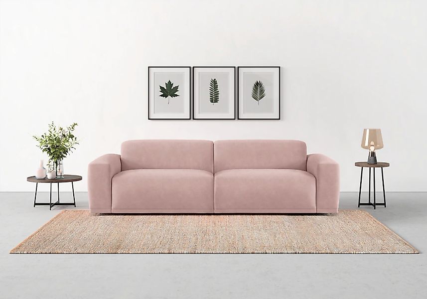 TRENDMANUFAKTUR Big-Sofa "Braga, mit hochwertigem Kaltschaum, Megasofa, in günstig online kaufen