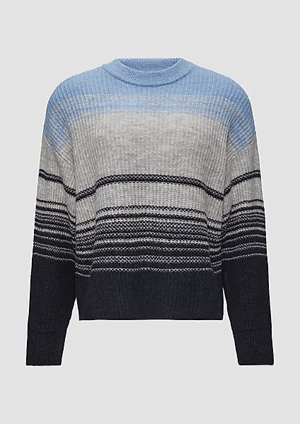 s.Oliver Strickpullover Gestreifter Strickpullover im Relaxed günstig online kaufen