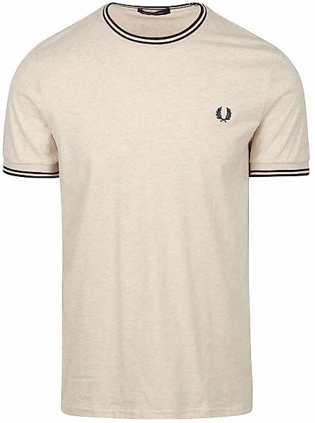 Fred Perry T-Shirt M1588 Greige W50 - Größe L günstig online kaufen