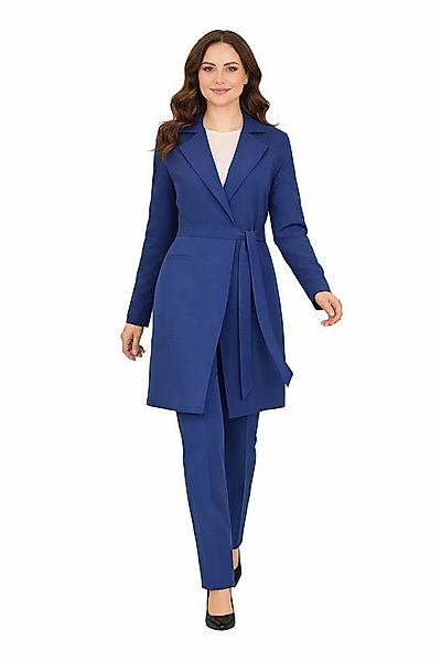 Modavitrini Hosenanzug Damen Zweiteiler Longblazer mit Hose elegant Modest günstig online kaufen