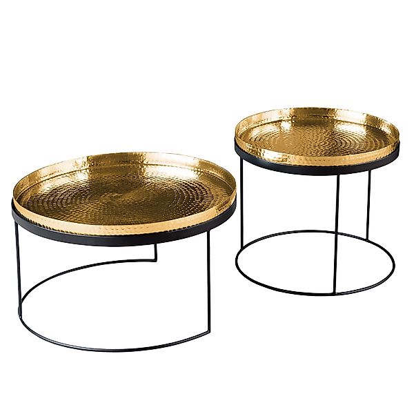 riess-ambiente Couchtisch ELEMENTS Ø60cm gold / günstig online kaufen