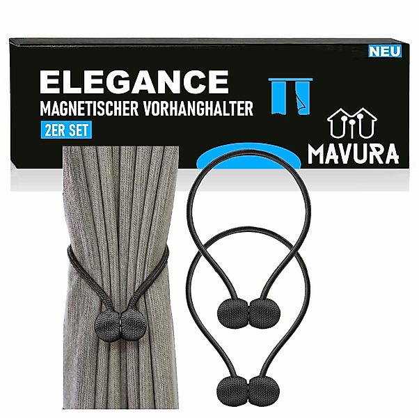 MAVURA Magnethalter für Gardinen ELEGANCE 2 günstig online kaufen