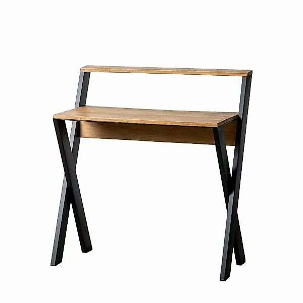 Schreibtisch 87,5 X 48 X 94 Cm Holz Eisen günstig online kaufen