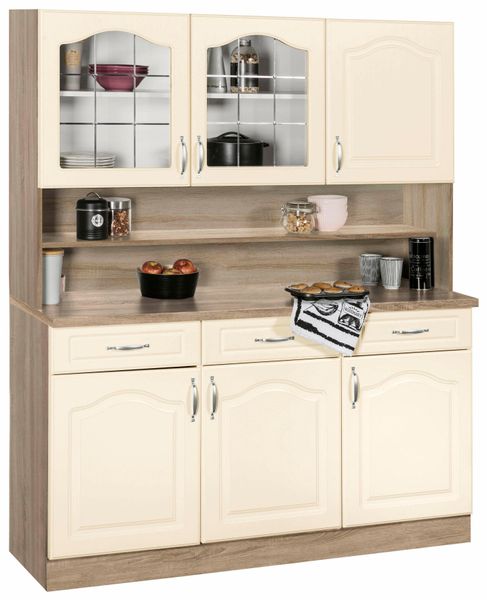 wiho Küchen Küchenbuffet "Linz" 150 cm breit, in Landhaus-Optik günstig online kaufen