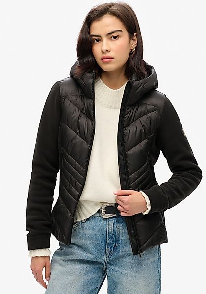 Superdry Fleecejacke "HOODED STORM FLEECE JKT" mit Kapuze günstig online kaufen