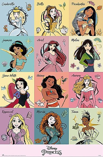 Grupo Erik Poster Disney Princess Poster günstig online kaufen