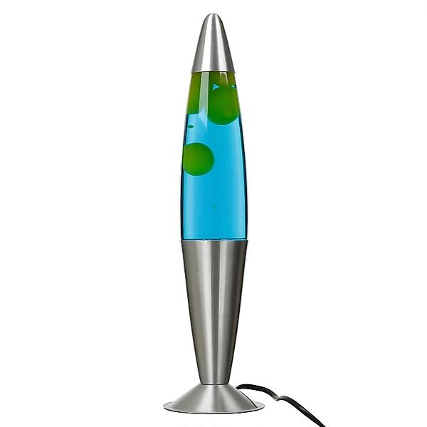 EASYLIGHT Lavalampe Gelb Blau 42 cm Hoch mit Leuchtmittel Jenny günstig online kaufen