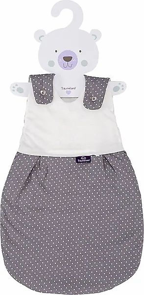 Träumeland Babyschlafsack »Außenschlafsack Pünktchen grau« günstig online kaufen