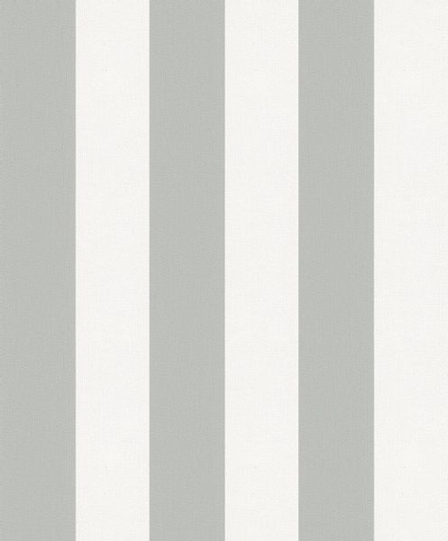 Topchic Tapete Stripes Grau Und Weiß günstig online kaufen