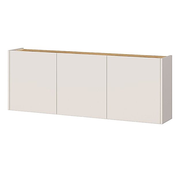 Lomadox Schuhschrank LAPUA-01 in Kaschmir und Eiche, 3-türig, ideal für sch günstig online kaufen